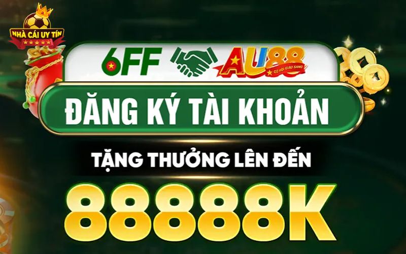 Khách hàng đăng ký tài khoản nhận ngay tiền thưởng 8888K